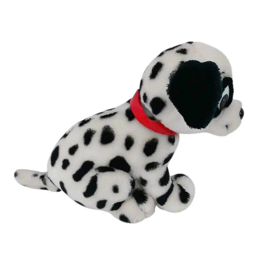 101 Dalmatians 1991 Vtg Stuffed Patch Applause Stuffed Animal With Red Collar